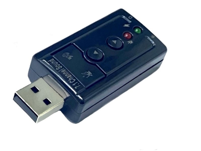 USB7.1 多媒體音效卡